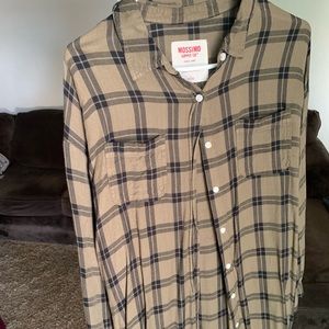 Tunic length flannel